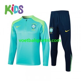 Brazilië Kind Trainings Sweatshirt Pak 2024